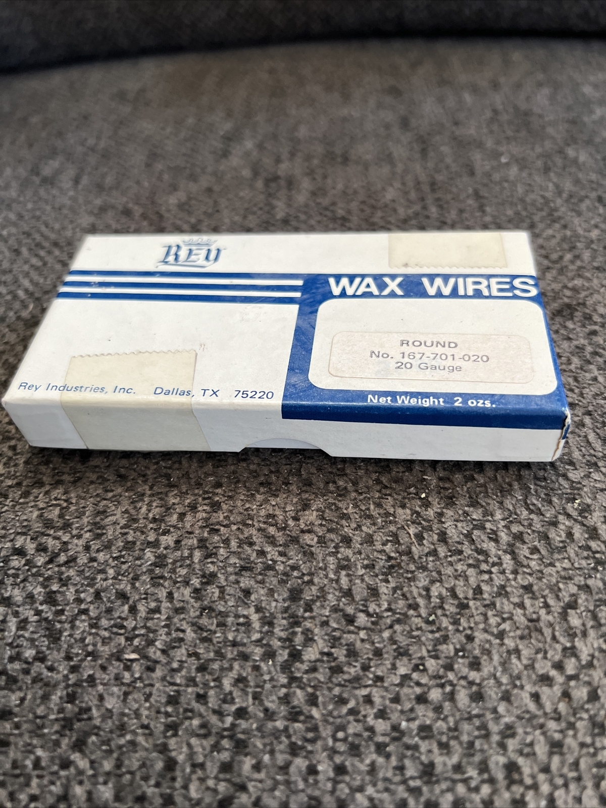 Vintage Rey Wax Wires 20 Gauge Round 167-701-020 1/1 On eBay NEAR FULL/ Full