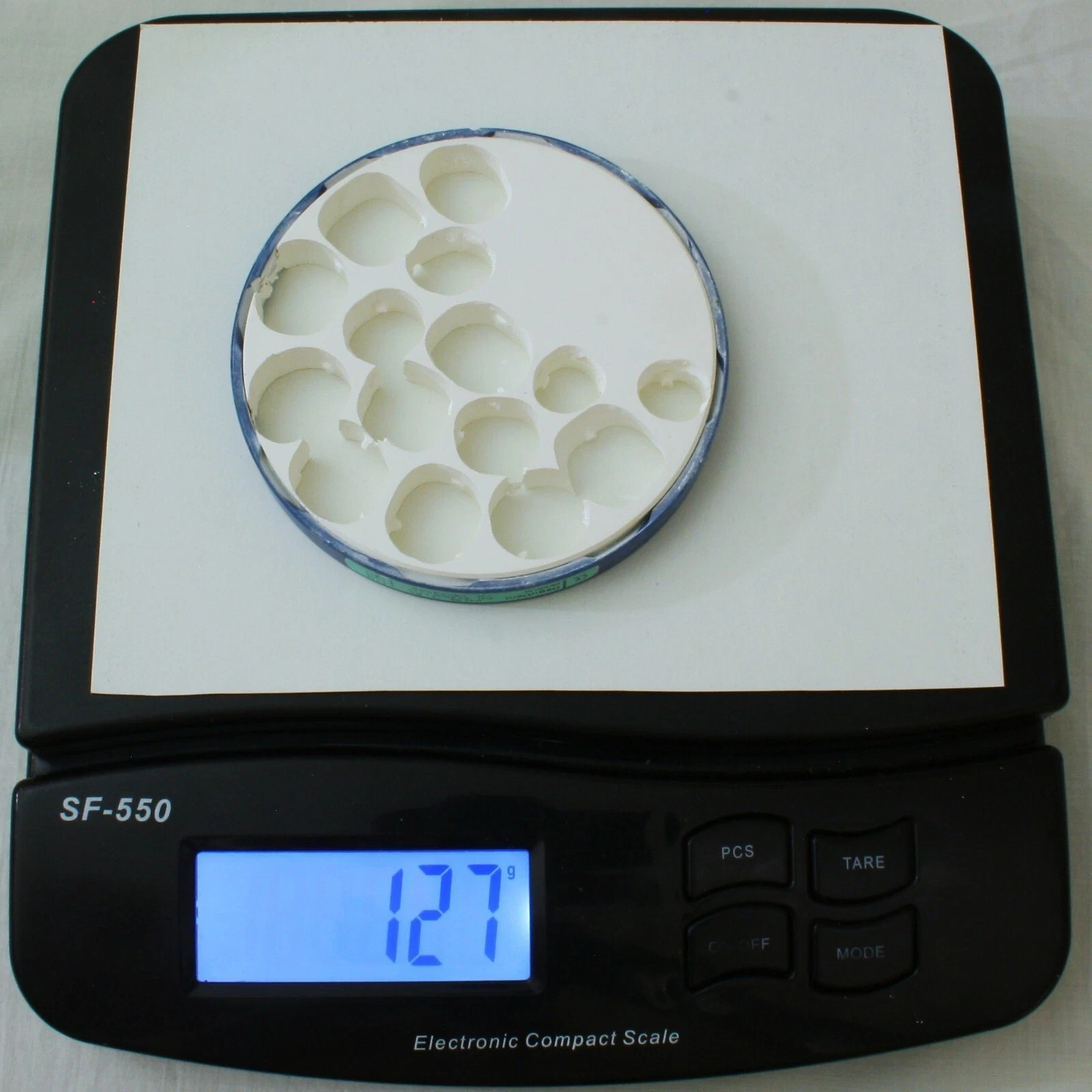 Used Dentsply DeguDent Cercon ht Zirconia Disc Blank 98×12 mm 12-B3 Use by 2023