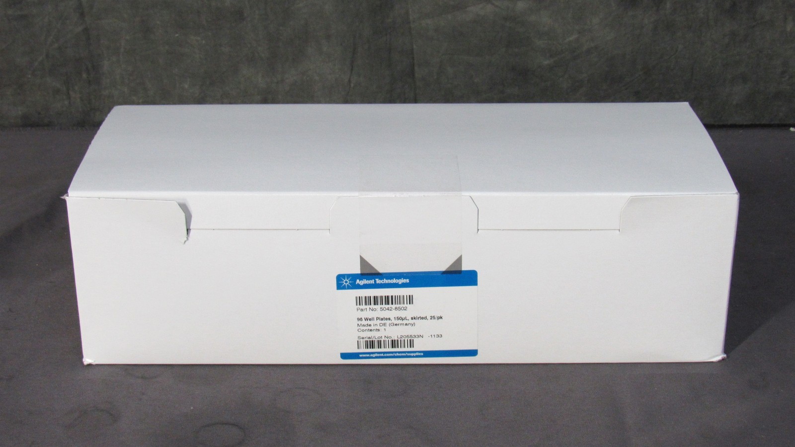 Sealed pack of 25 Agilent 50042-8502 150uL skirted 96 Well Micro-Plates