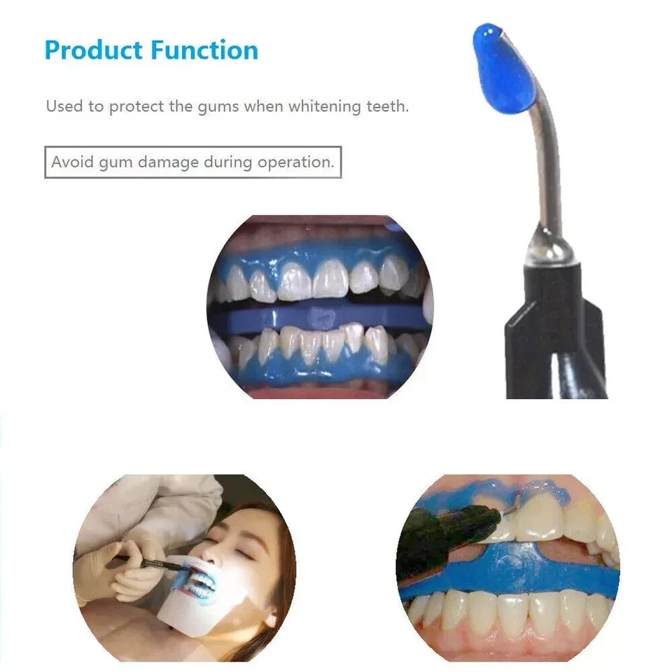 Dental Composite Teeth Whitening Gel Gingival Dam Barrier Gum Protector 1.5/3ml