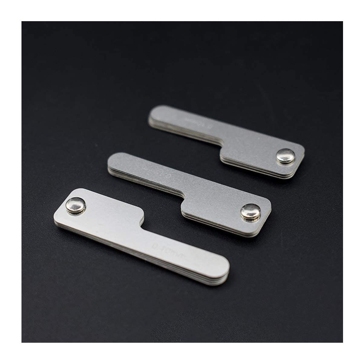Orthodontic Gap Ruler Dental Interproximal Reduction Gauge Tooth Silver