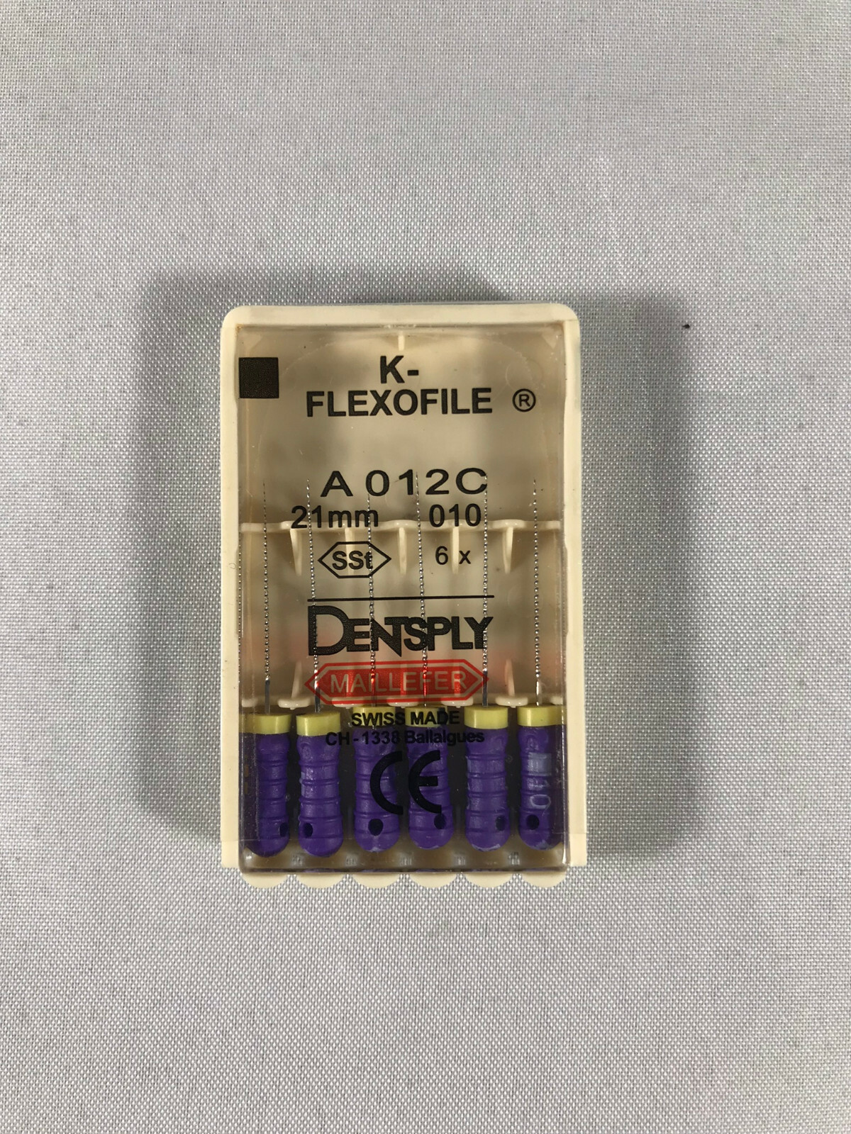 Dentsply Maillefer K-Flexo SS file Endodontic 21mm All sizes 30 files/pk