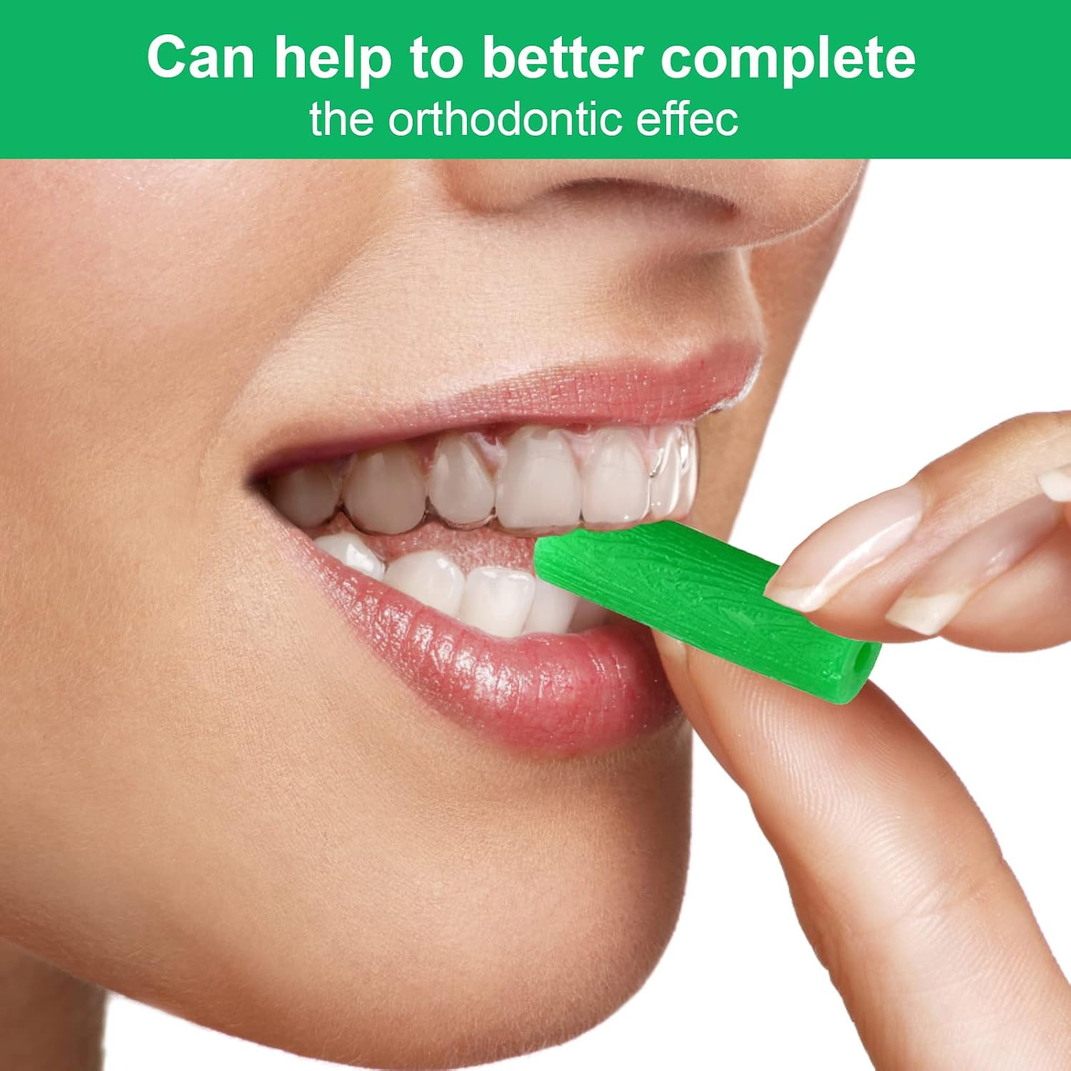 20 PCS Retainer Chewies for Aligner Seating – Mint Scented Aligner Tray Seaters