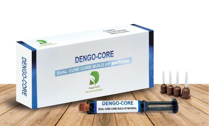 Dental DENGOCORE Dual Cure Core Build Up Cement Composite Material 9gm
