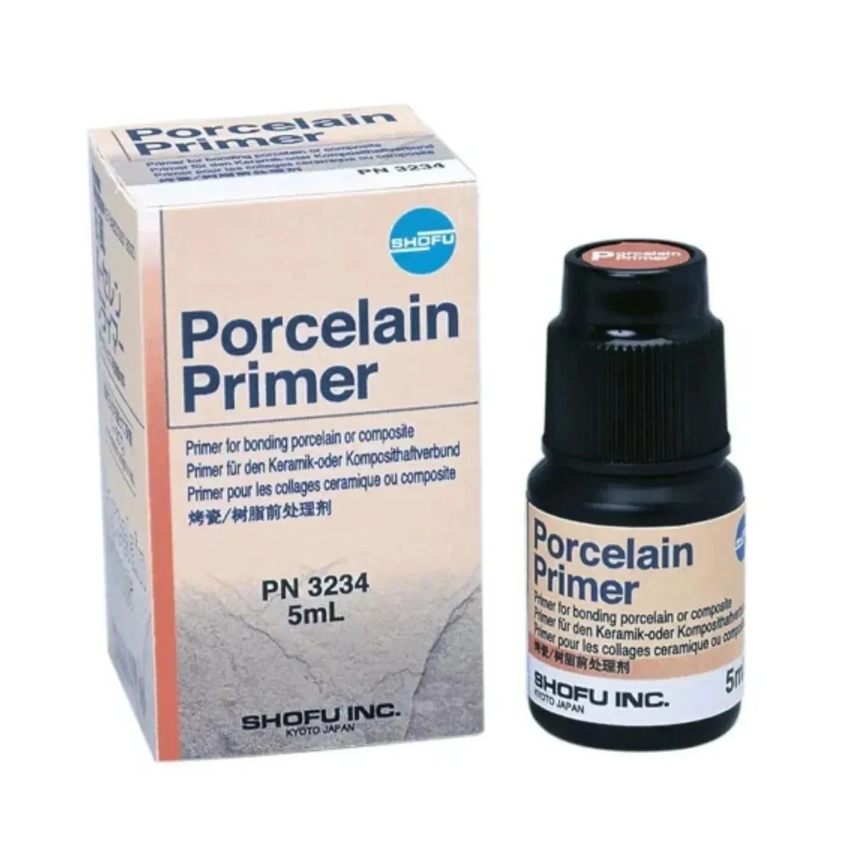 Dental Shofu Porcleain Primer For Bonding Porcelain Or Composite 5ml Pack