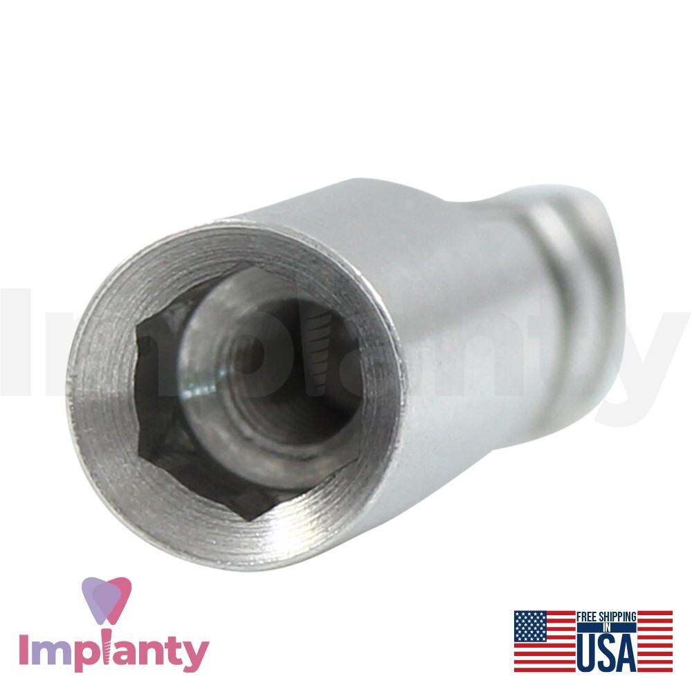 50x Dental Analog 3.75mm Standard Platform Stainless Steel Int Hex 2.42mm