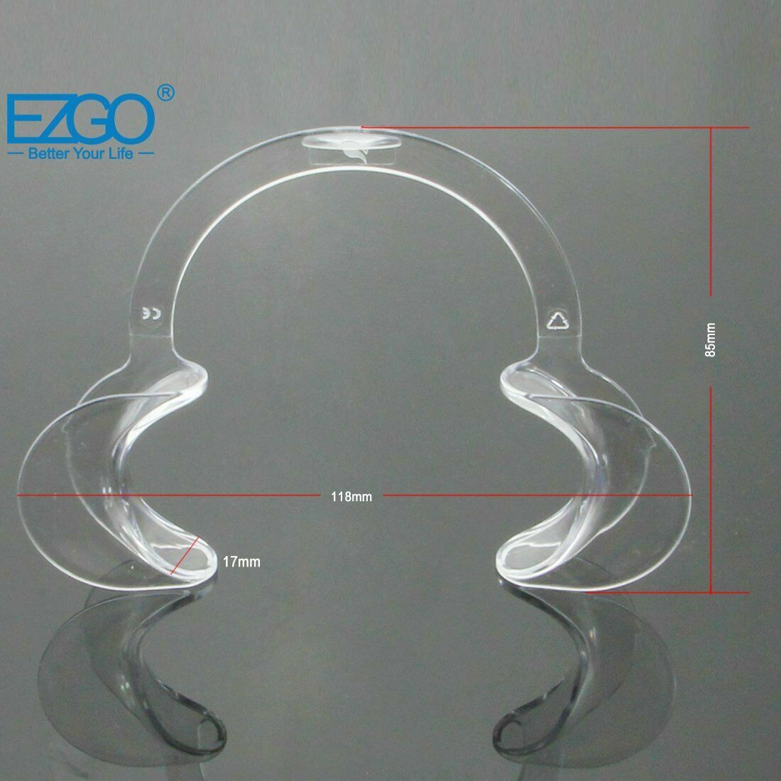 20Pcs C-Shape Mouth Opener Dental Teeth Whitening Lip Cheek Retractor Fun Game