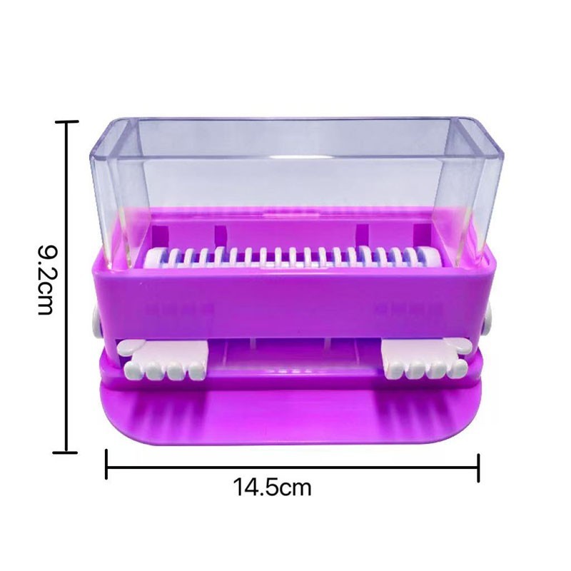 Dental Micro Applicator Dispenser Holder Container Disposable Brush Tips Case