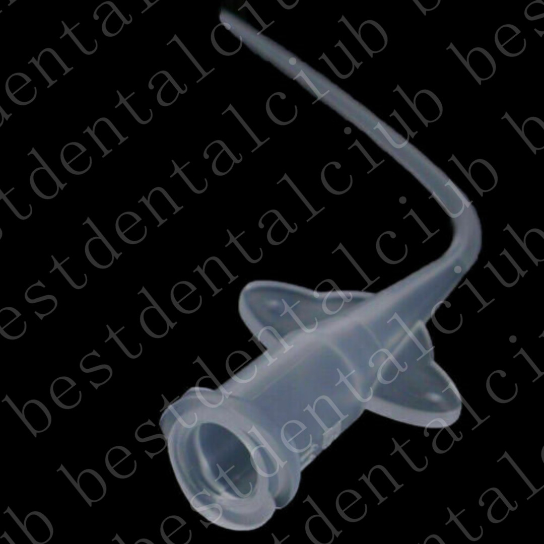200Pcs Dental Aspirator Root Canal Tip Irrigator Irrigation White Tips Flushing