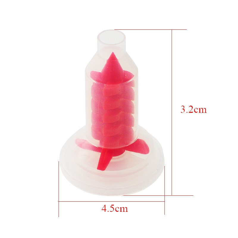 50 Pcs/Bag Dental Intraoral Syringe Mixing Tips Conveying Disposable Impression