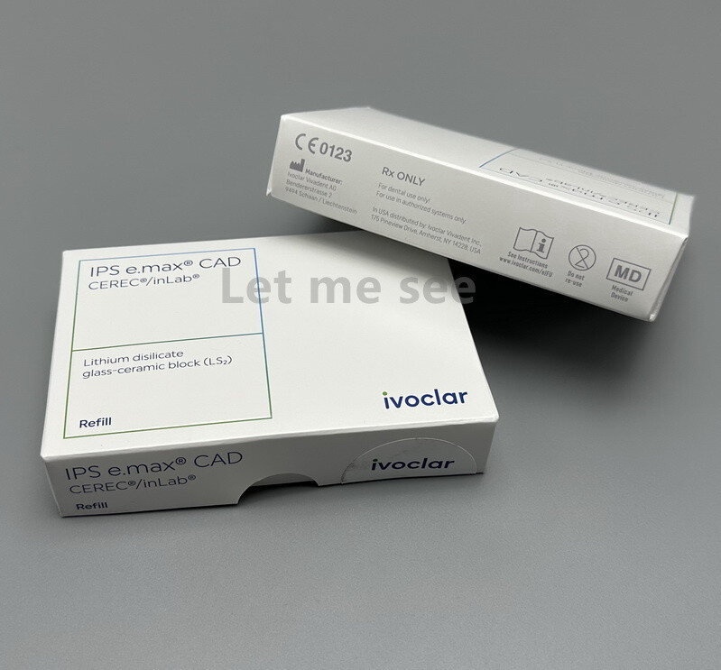 IVOCLAR E.max Cad Dental CEREC InLab Glass Ceramics Blocks ABUTMENT Refill 1~5pc