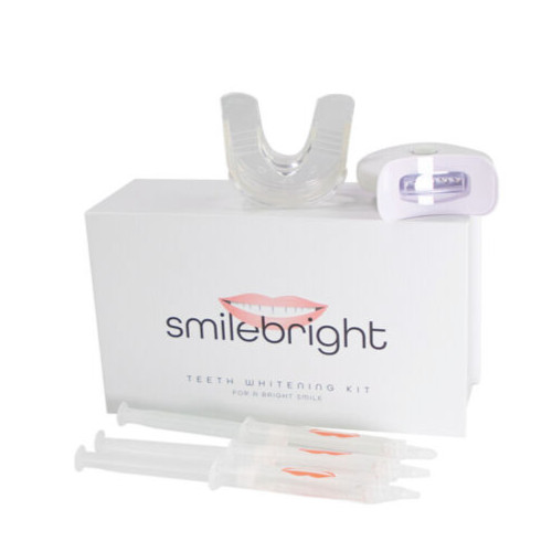 SmileBright Peroxide Teeth Whitening LIGHT Kit with 3 syringes & bleaching trays