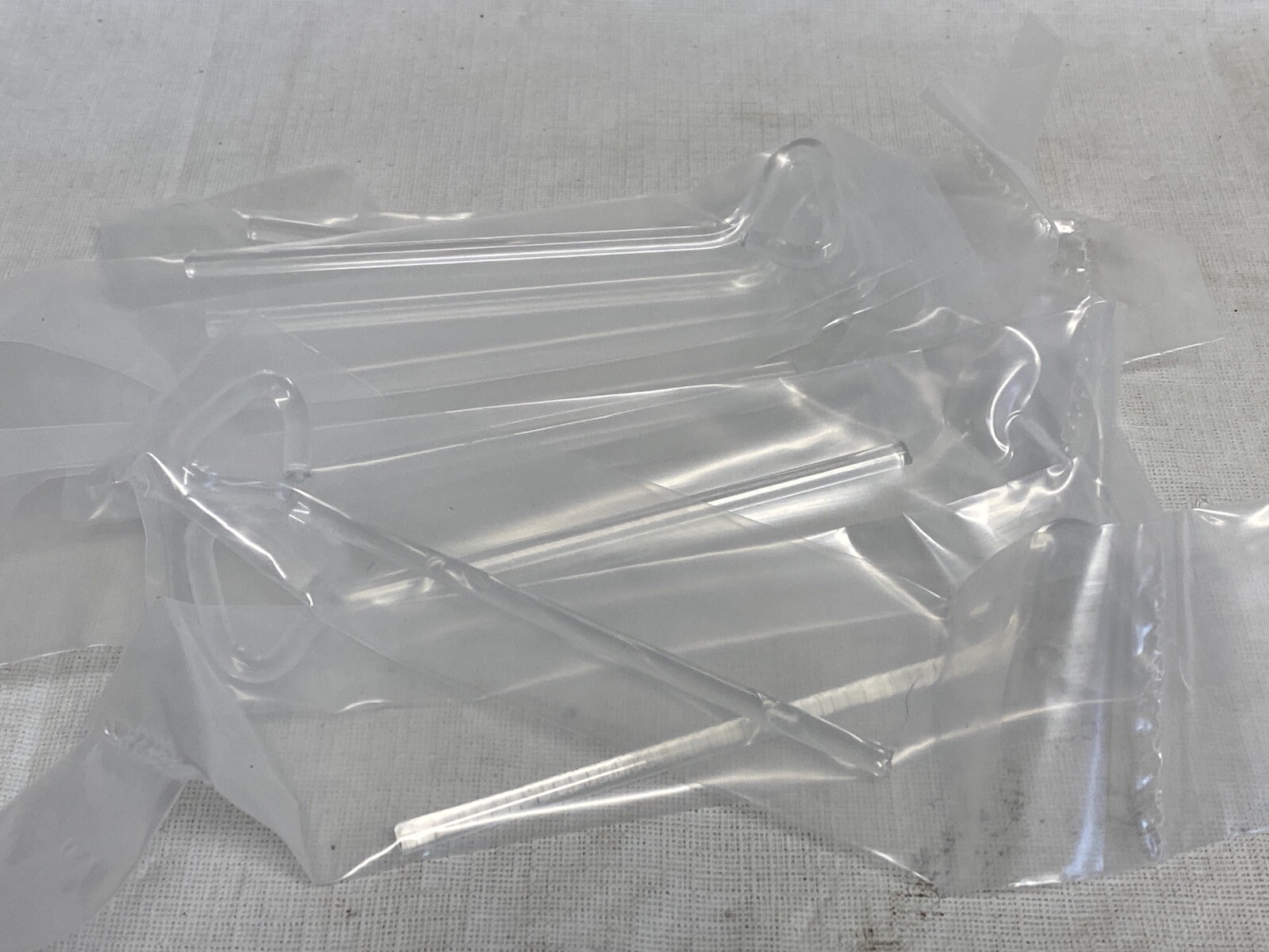 (10/Pk) CHEMGLASS 120° 5mm Clear Borosilicate Glass Cell Spreaders CLS-1350-01