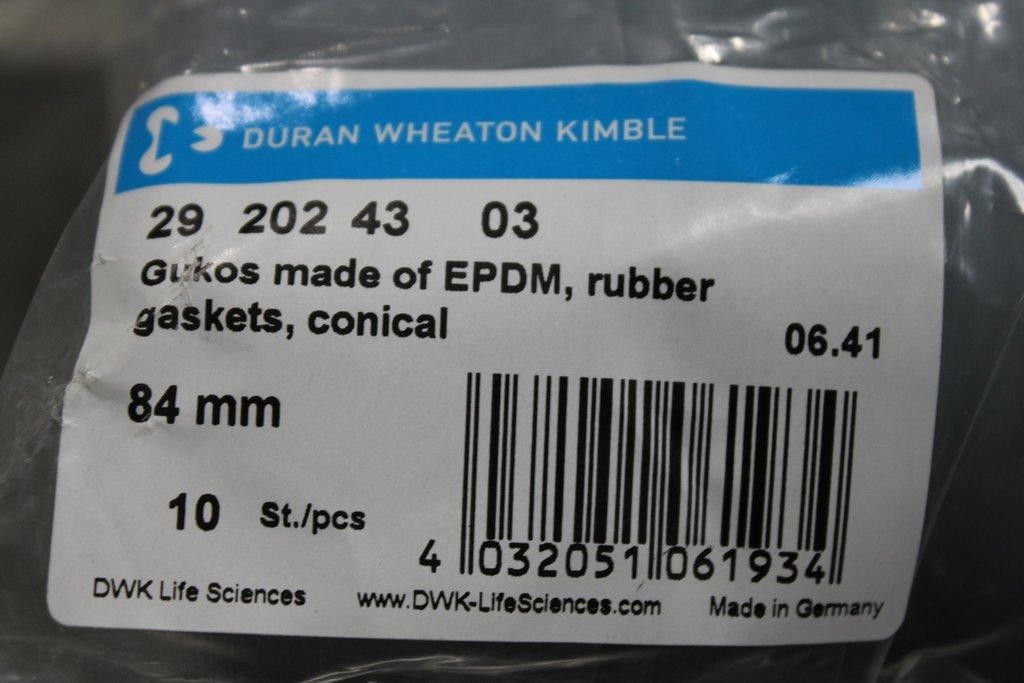 DWK Life Sciences 84mm Rubber Gaskets EPDM for Filtration Applicati (3379867)