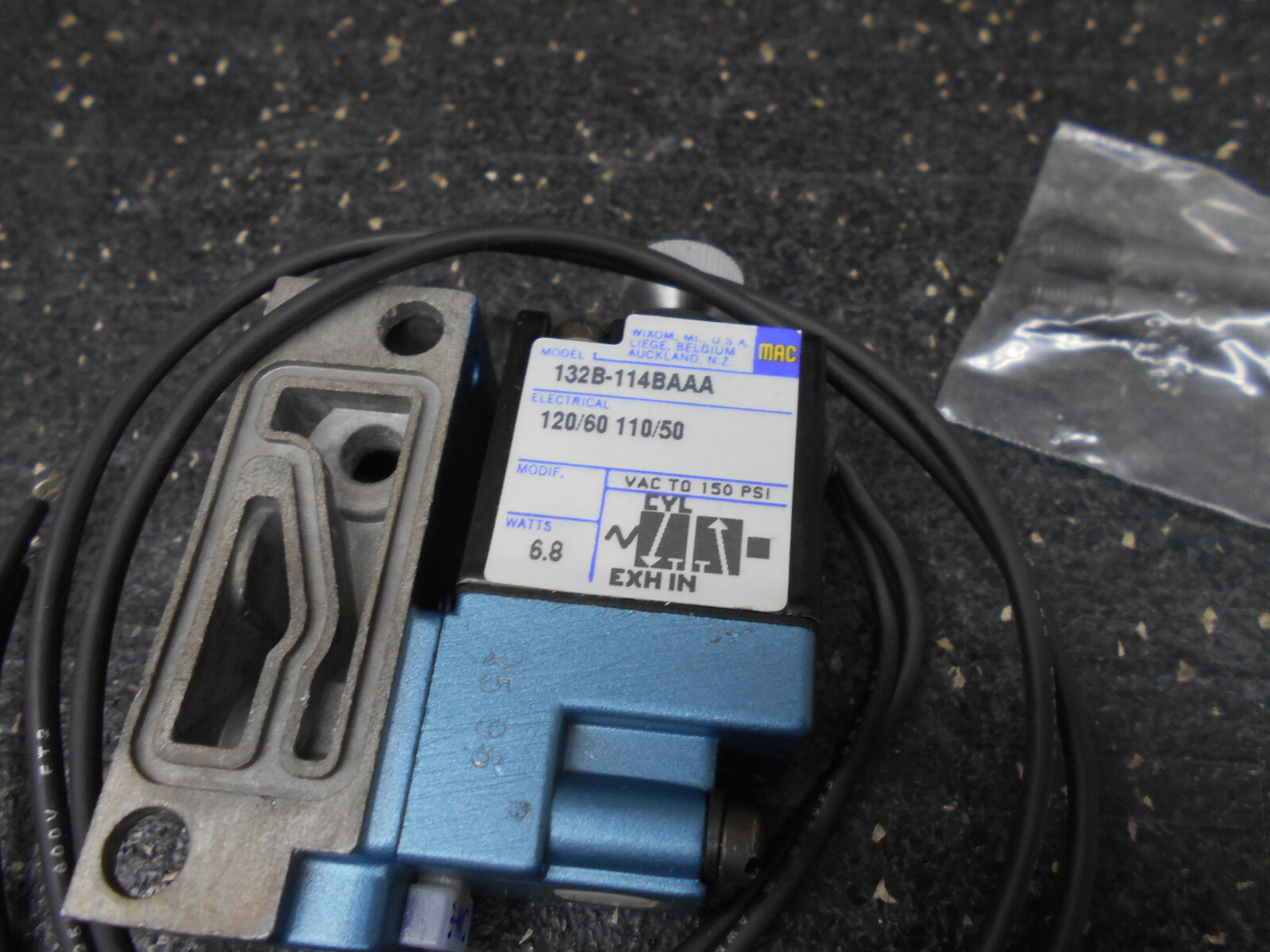 MAC VALVES 132B-114BAAA/ 132B114BAAA
