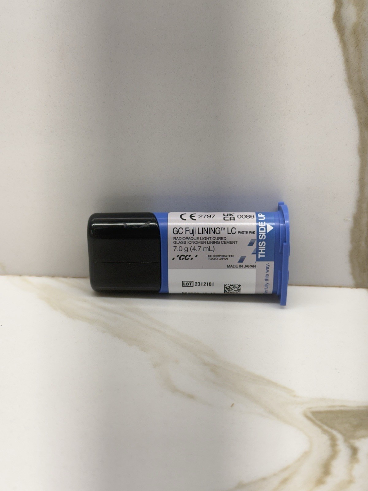 LINING CEMENT LC GC FUJI, CARTRIDGE 4.7 ML,7G, JAPAN 2026/12/17
