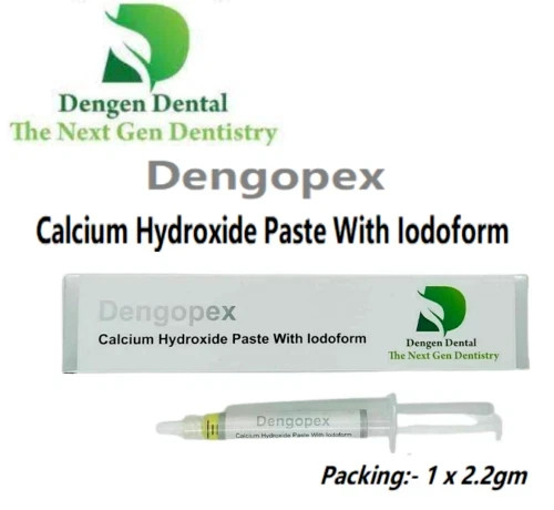 DengoPex Calcium Hydoxide Paste with Iodoform 2.2g Syr Dental
