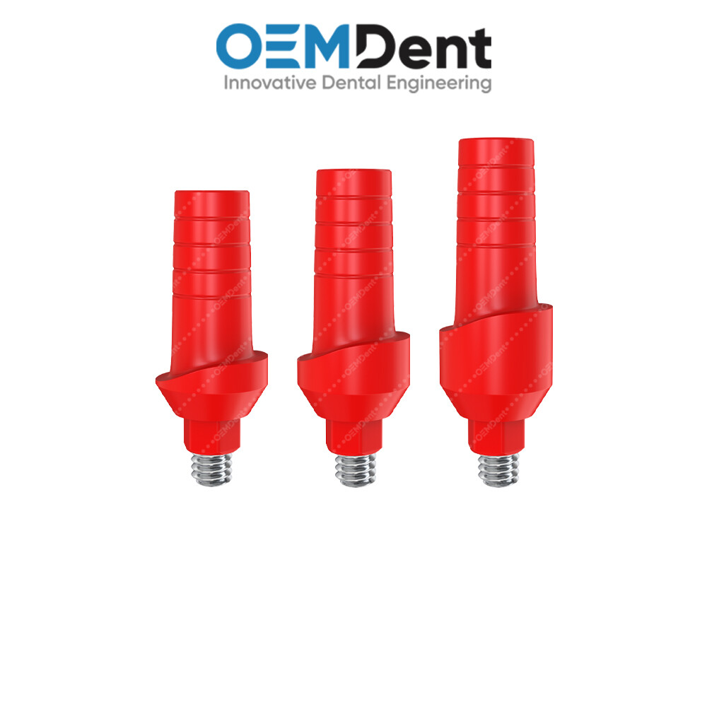 Straight Anatomic Fully Castable Prosthetic – Paltop® Int Hex 2.42mm Compatible