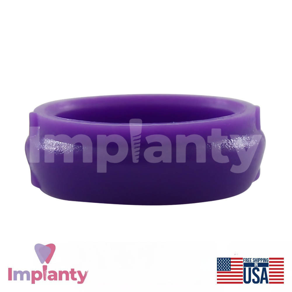 10x Dental Rigid Silicone Caps For Lock Overdenture Attachment 2700g Dentistry