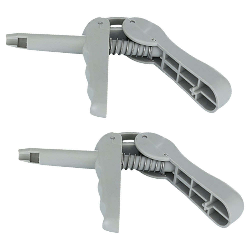 2PCS Grey Dental Composite Gun Dispenser For Unidose Denshine Autoclavable NEW