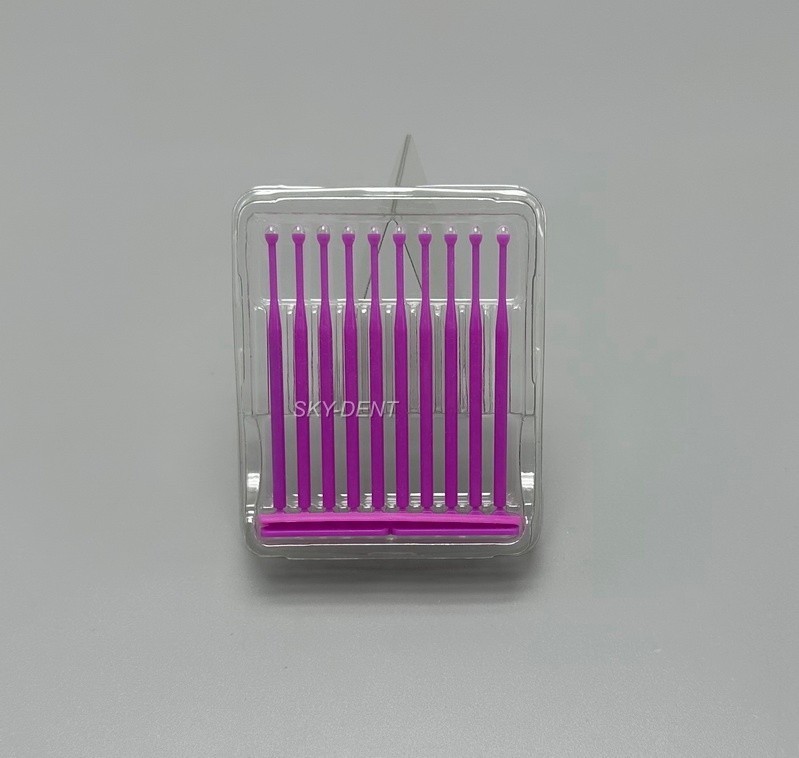 200pcs Dental Bonding Stick Adhesive Tip Applicator For Crown Porcelain Veneer