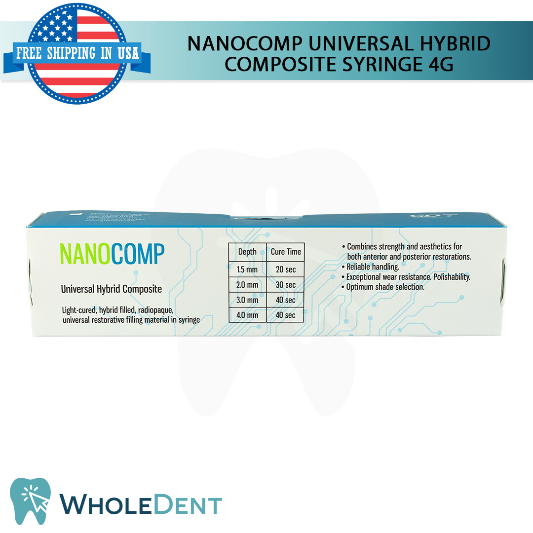Universal Composite Dental Filling Syringe Hybrid Restoration Shade B1