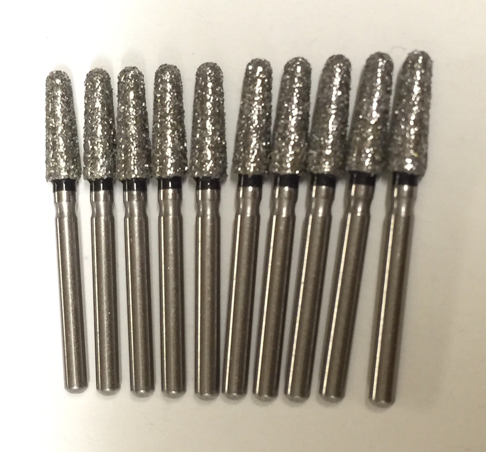 Diamond Burs 50 X 855-023 XC 2.3mmDiameter 7mm Cutting Length. #197-855-023xc