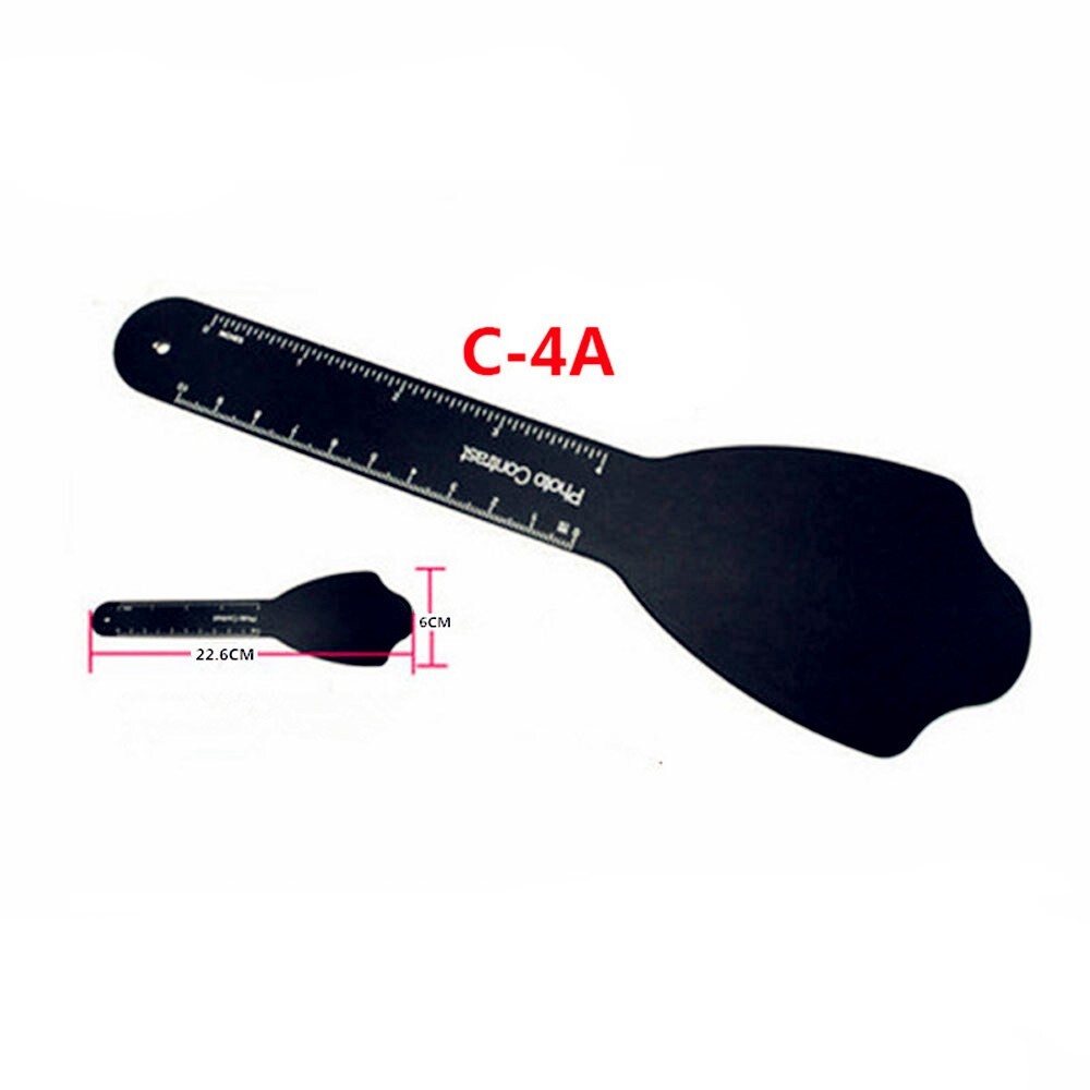 6pcs Dental Photo Contrast Black Background Board Palatal Photography Contraster