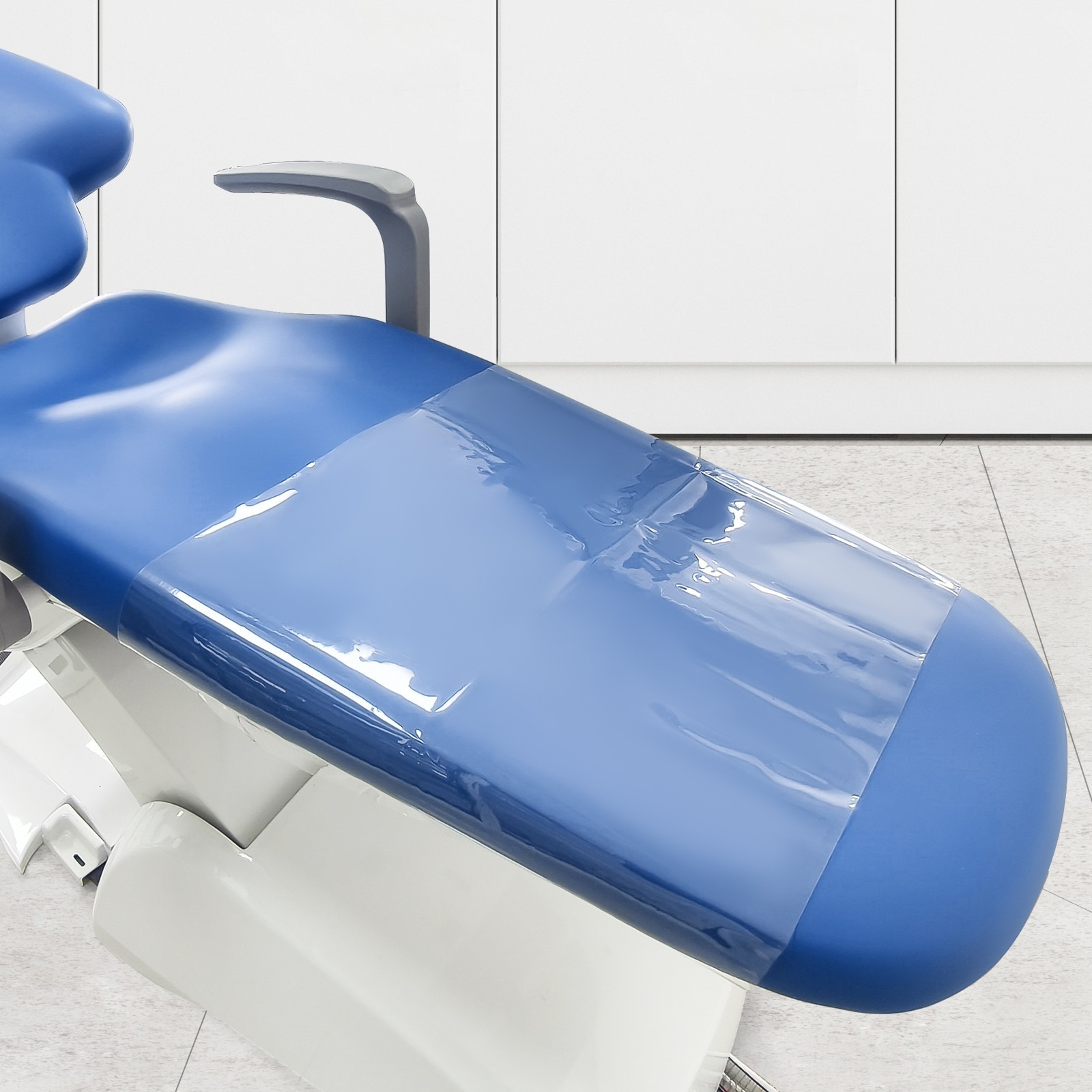 Clear Dental Chair Foot Seat Cover JMU with Elastic Bands 17.3″W x 17.7 Inch 1pc