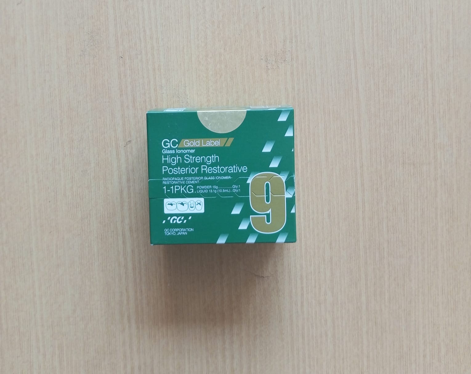 GC Gold Label Glass Ionomer Type 9 High Strength Posterior Restorative 1-1Pkg