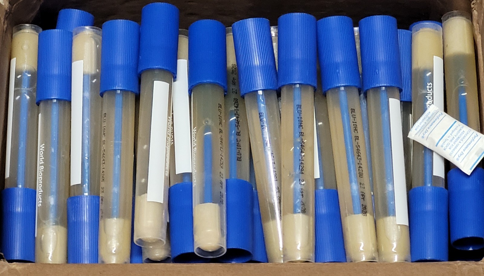 BLU-10HC Pur-Blu Swab 10ml HiCap Neutralizing Broth 20pc Lot Expires April 2028