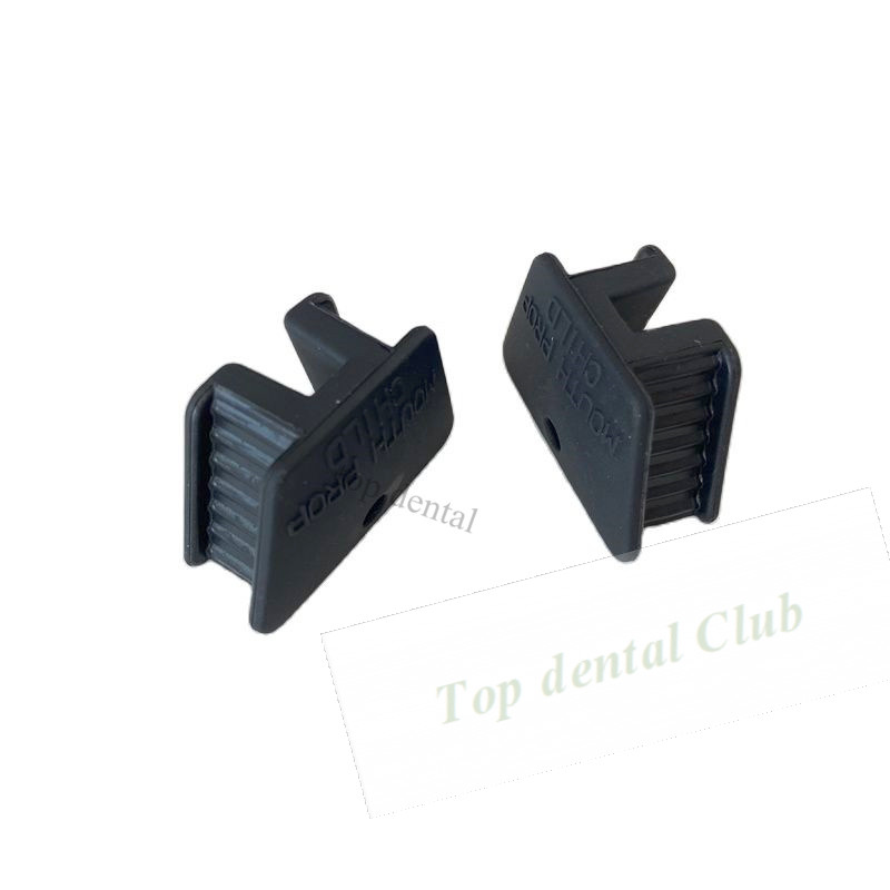 Dental Bite Props Mouth Block Black Opener Cheek Retractor Mouth Prop Child