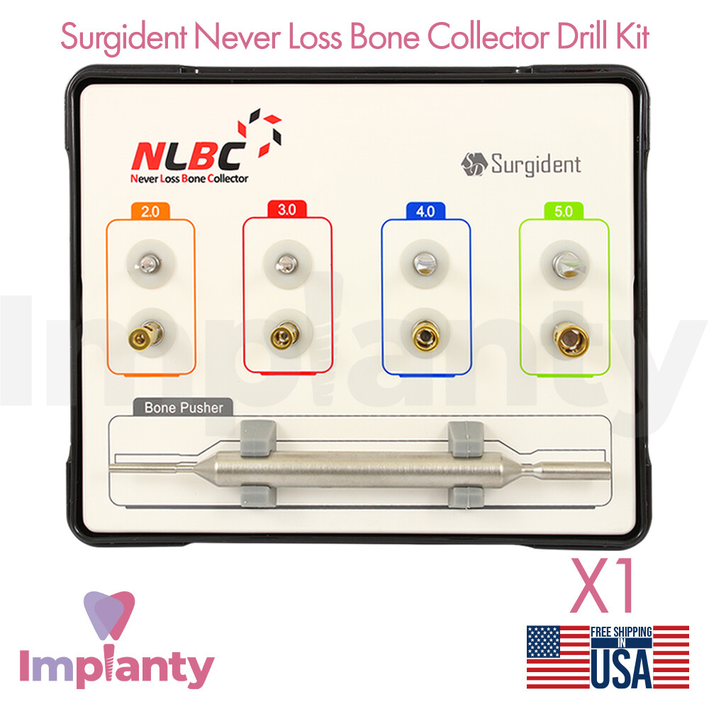 Never Loss B0ne Collector Drill Kit Dental Graft Harvest Tool
