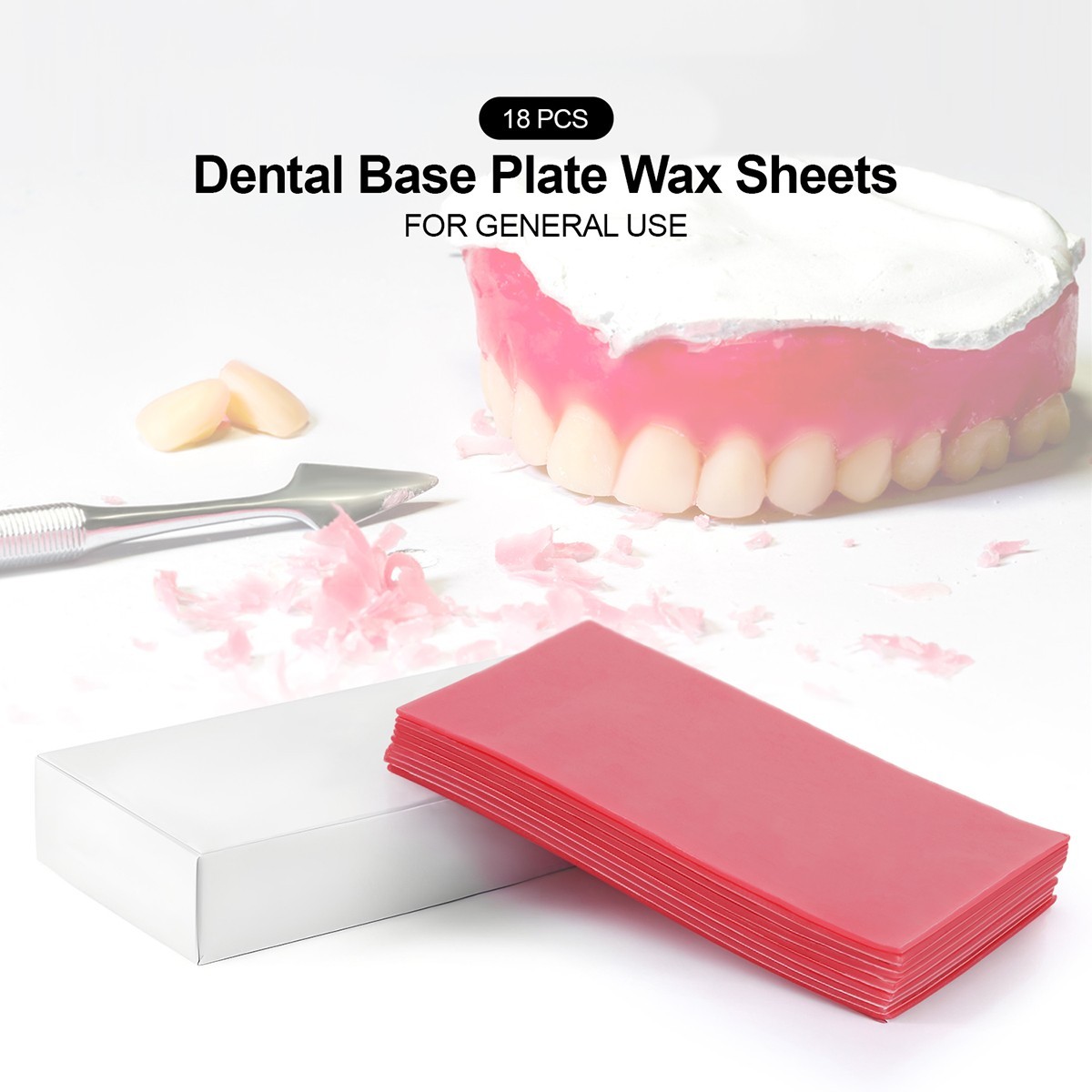 Dental Lab Base Plate Wax Red Modeling Wax Utility Instruments All season Use