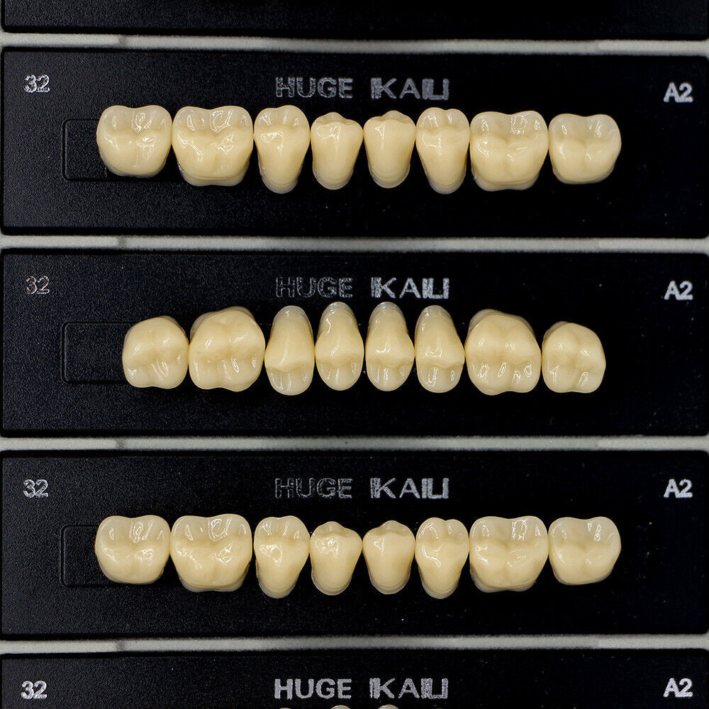1 Box HUGE KAILI A2 Dental Synthetic Polymer Resin Teeth T6 L6 32 A2 112Pcs/Pack
