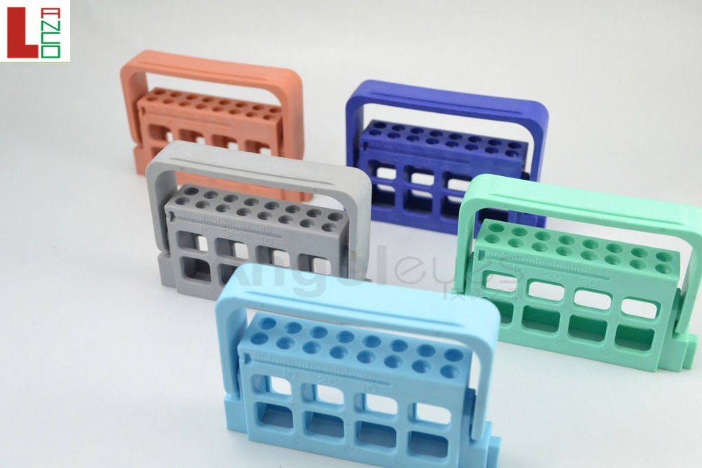 Dental ENDODONTIC Files Holder Ruler Root Canal Autoclavable Block Organizer