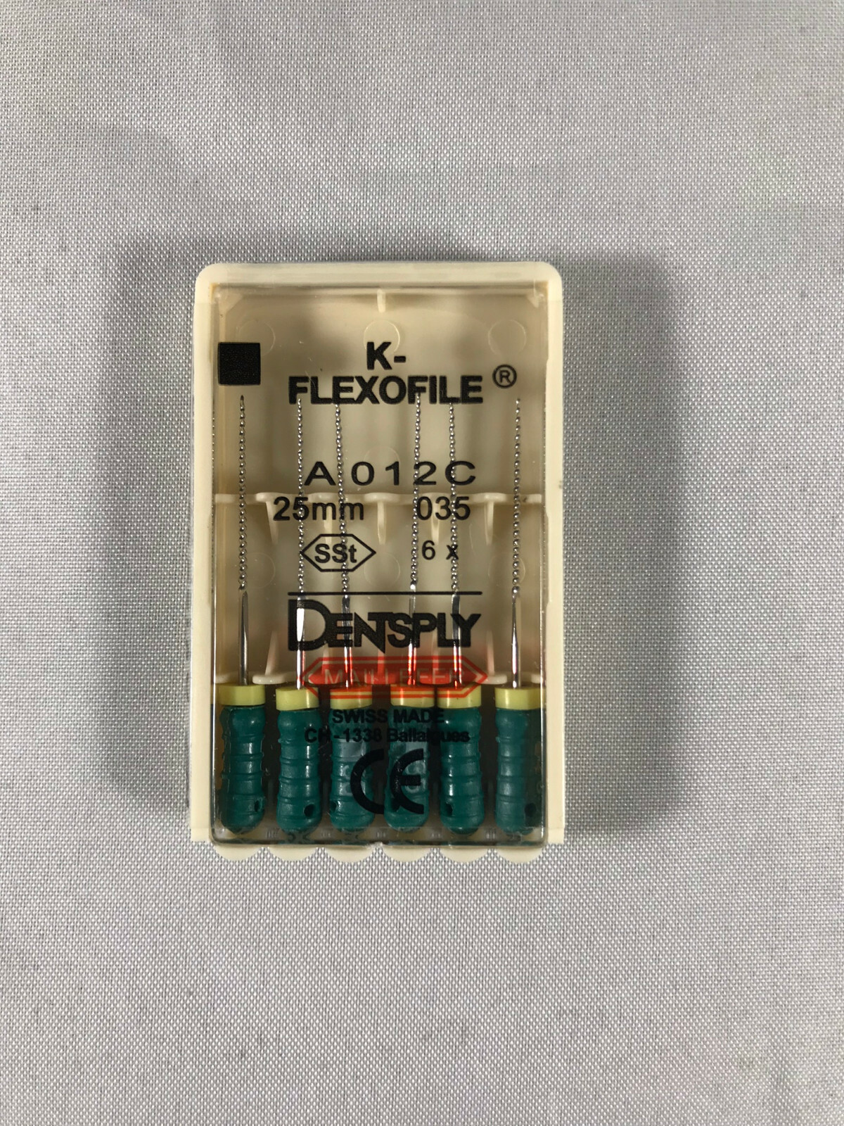 Dentsply Maillefer K-Flexo SS file Endodontic 25mm All sizes 30 files/pk