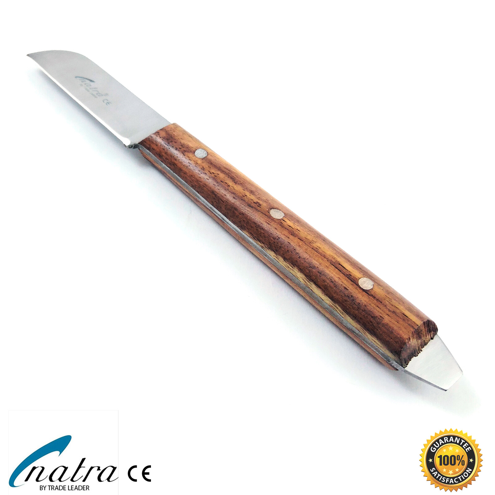 5x GRITMAN Plaster Knife 17 cm wooden handle dental spatula for alginate