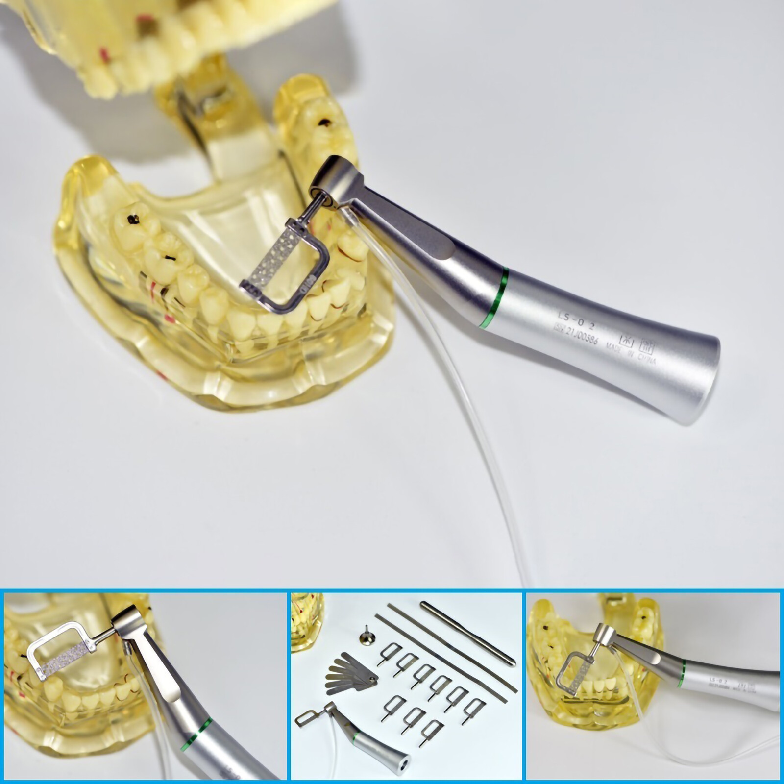 Dental 4:1 Contra Angle Handpiece Interproximal Reduction (IPR) 10 Strips Set