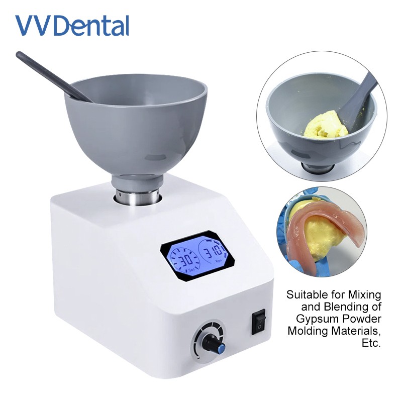 Dental Impression Alginate Mixer Dental Printing Material Gypsum Blender 300rpm
