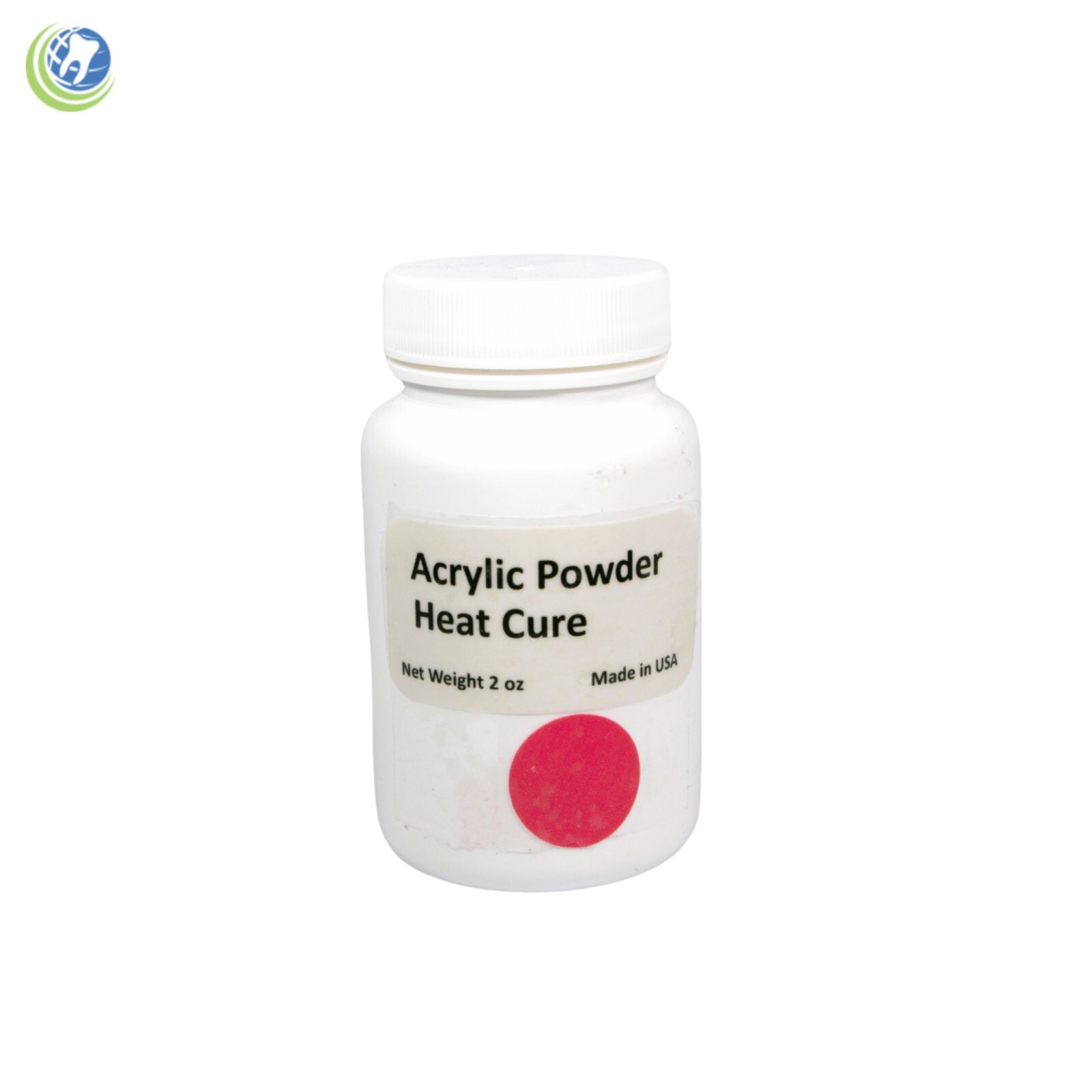Dental Lab Dentist Heat Cure Curing Acrylic MINI KIT Dark Pink Veined 2oz:2oz