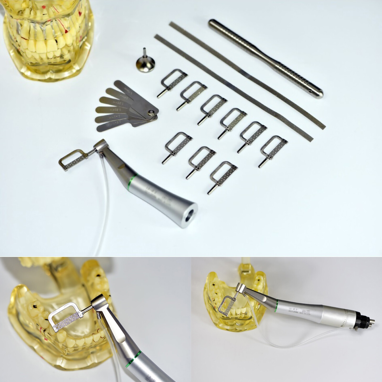 Dental 4:1 Contra Angle Handpiece Interproximal Reduction (IPR) 10 Strips Set