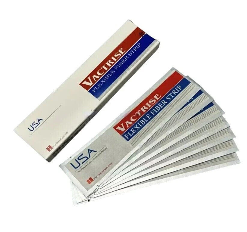5 Box Dental Light Cure Flexible Glass Fiber Splint Composite Bonding Strip Tool