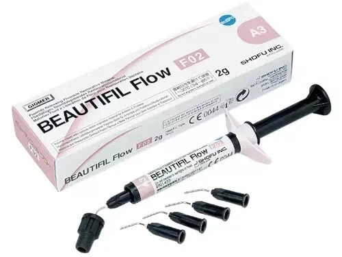 Beautifil Flow 2gm F02 Flowable Composite All Shade FAST free shiping