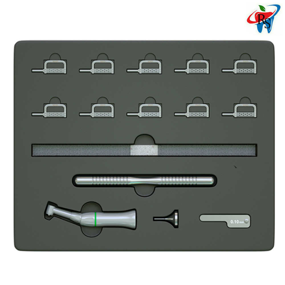 Dental Contra Angle IPR Handpiece Kit Interproximal Reduction Strips Orthodontic