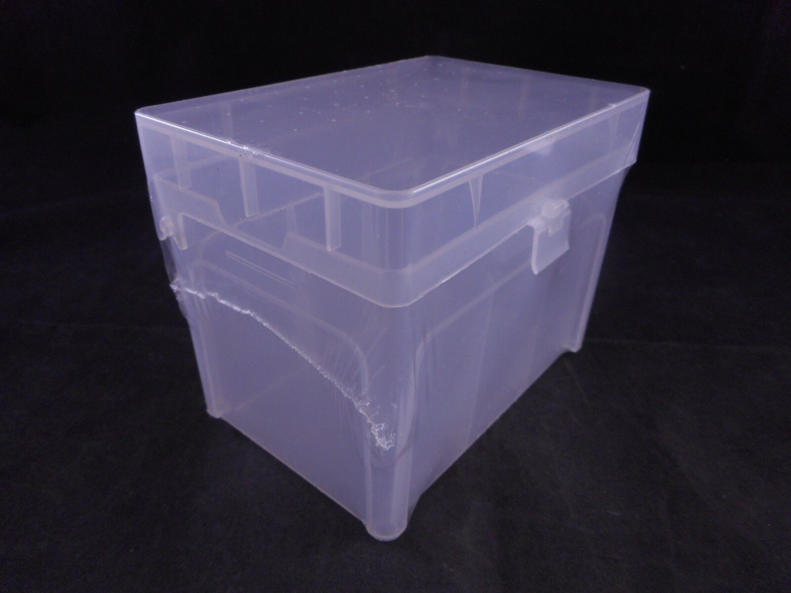 Laboratory Plastic Pipette Tip Storage Box Empty H 3.75” x L 5” x W 3” 1/PACK