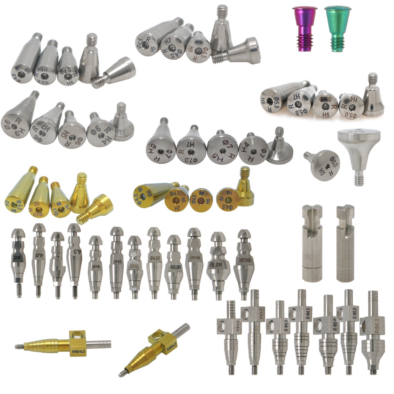 US Hiossen Dental Mini/Regular Locator/Healing Abutment Analog Transfer Coping