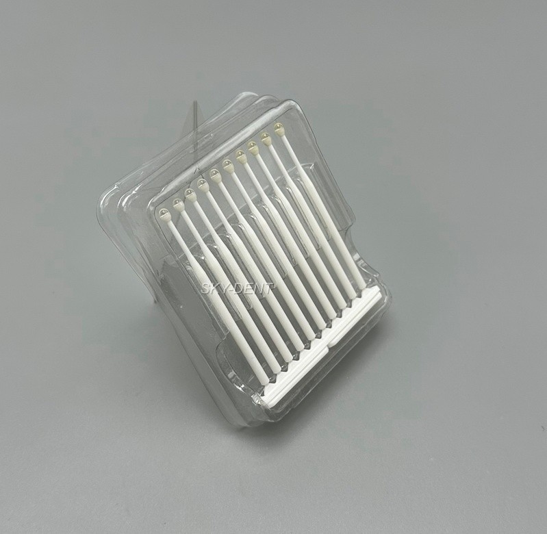 200pcs Dental Bonding Stick Adhesive Tip Applicator For Crown Porcelain Veneer