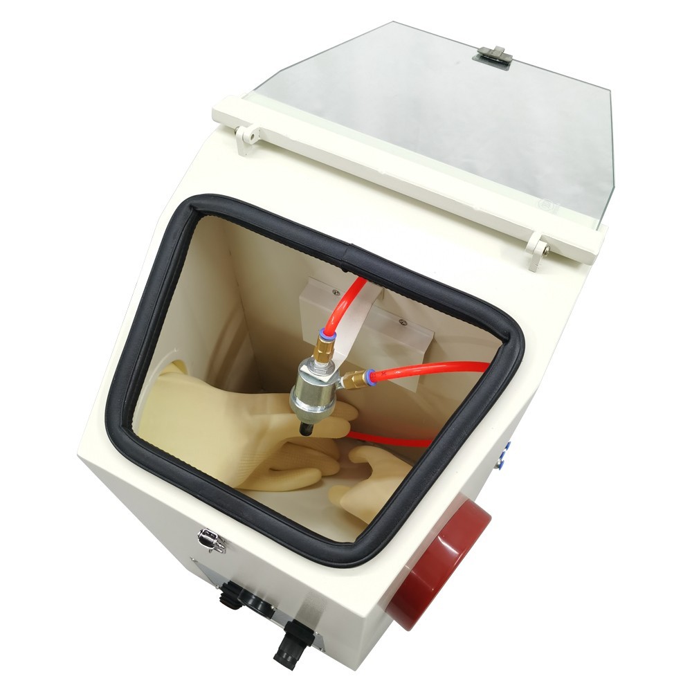 110V Dental Lab Equipment Vertical Automatic Circulation Sandblaster