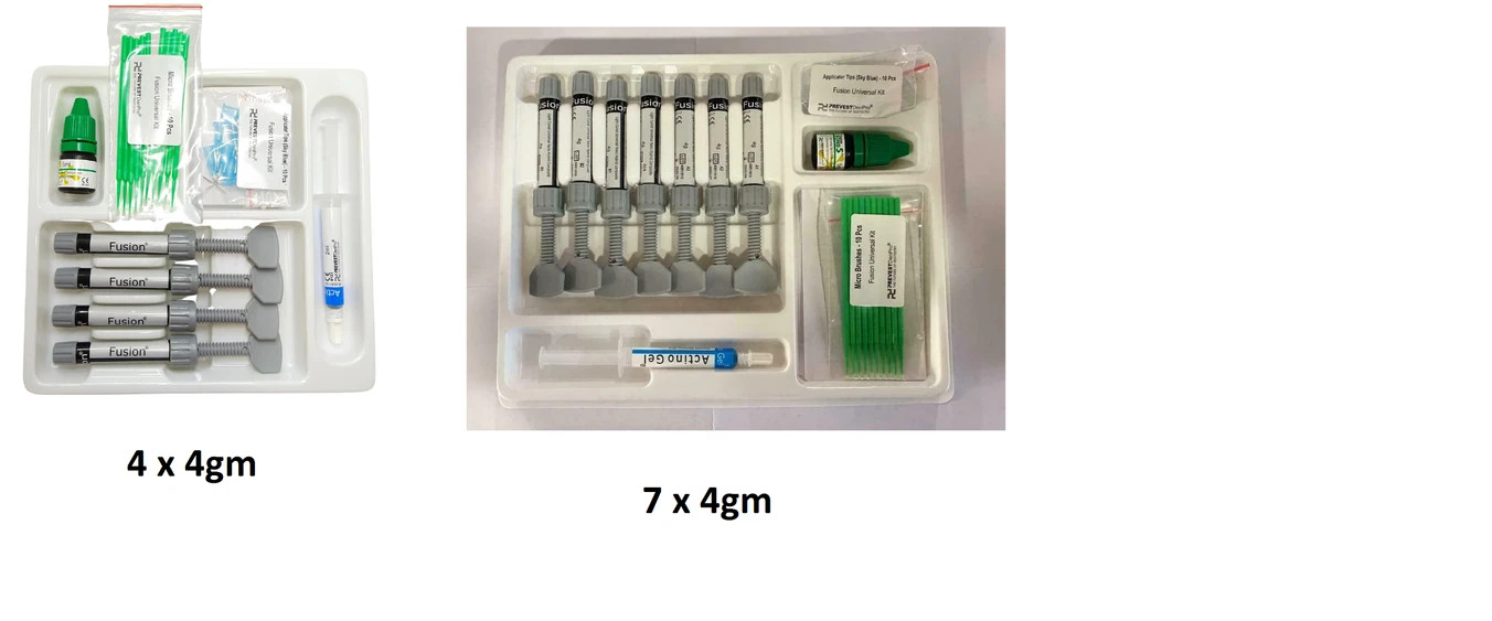 Prevest DenPro Fusion Universal Kit Dental Nano Resin Composite Kit (Free Ship)